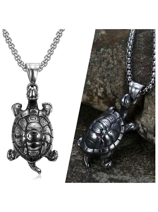Jewelry - Turtle Terrapin Maryland Terps Pendant and Necklace #1116